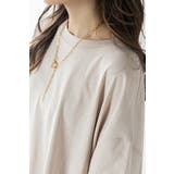 ビッグシルエット前後差Tシャツ 77-003873 | BONJOUR SAGAN | 詳細画像22 