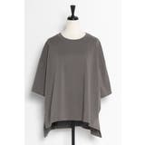 ビッグシルエット前後差Tシャツ 77-003873 | BONJOUR SAGAN | 詳細画像27 