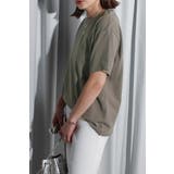 バックビッグラベルTシャツ 77-003889 | BONJOUR SAGAN | 詳細画像2 