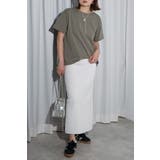 バックビッグラベルTシャツ 77-003889 | BONJOUR SAGAN | 詳細画像5 