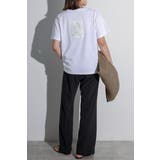 バックビッグラベルTシャツ 77-003889 | BONJOUR SAGAN | 詳細画像9 