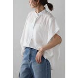 OFF-WHITE | バンドカラースクエアポンチョシャツ  77-003892 | BONJOUR SAGAN