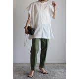 バンドカラースクエアポンチョシャツ  77-003892 | BONJOUR SAGAN | 詳細画像11 