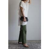 バンドカラースクエアポンチョシャツ  77-003892 | BONJOUR SAGAN | 詳細画像13 