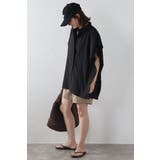 バンドカラースクエアポンチョシャツ  77-003892 | BONJOUR SAGAN | 詳細画像20 