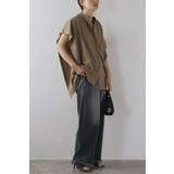 バンドカラースクエアポンチョシャツ  77-003892 | BONJOUR SAGAN | 詳細画像26 