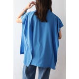 バンドカラースクエアポンチョシャツ  77-003892 | BONJOUR SAGAN | 詳細画像34 