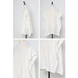 バンドカラースクエアポンチョシャツ  77-003892 | BONJOUR SAGAN | 詳細画像37 