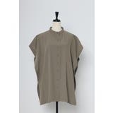 バンドカラースクエアポンチョシャツ  77-003892 | BONJOUR SAGAN | 詳細画像40 