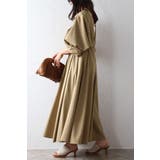 前後2WAYキャンディースリーブディープVワンピース 77-003894 | BONJOUR SAGAN | 詳細画像6 