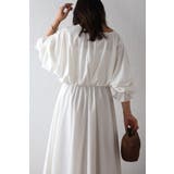 前後2WAYキャンディースリーブディープVワンピース 77-003894 | BONJOUR SAGAN | 詳細画像12 