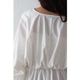 前後2WAYキャンディースリーブディープVワンピース 77-003894 | BONJOUR SAGAN | 詳細画像16 