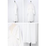 前後2WAYキャンディースリーブディープVワンピース 77-003894 | BONJOUR SAGAN | 詳細画像30 