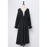 前後2WAYキャンディースリーブディープVワンピース 77-003894 | BONJOUR SAGAN | 詳細画像33 