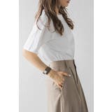 前後2WAYロゴTシャツ 77-003895 | BONJOUR SAGAN | 詳細画像5 