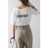 前後2WAYロゴTシャツ 77-003895 | BONJOUR SAGAN | 詳細画像7 