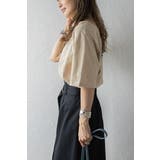 前後2WAYロゴTシャツ 77-003895 | BONJOUR SAGAN | 詳細画像19 