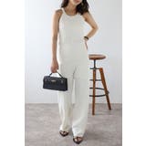 カップ付きホルターネックラメニットタンク 77-003907 | BONJOUR SAGAN | 詳細画像3 