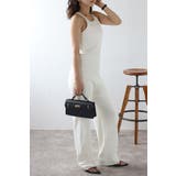 カップ付きホルターネックラメニットタンク 77-003907 | BONJOUR SAGAN | 詳細画像5 