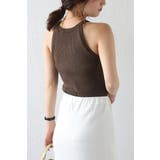 カップ付きホルターネックラメニットタンク 77-003907 | BONJOUR SAGAN | 詳細画像21 