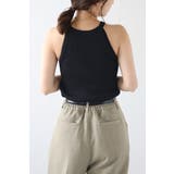 カップ付きホルターネックラメニットタンク 77-003907 | BONJOUR SAGAN | 詳細画像27 