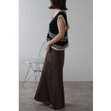 透かし編み配色ニットベスト 77-003911 | BONJOUR SAGAN | 詳細画像4 