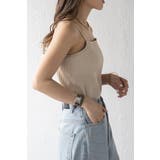 カップ付きラメニットキャミ 77-003941 | BONJOUR SAGAN | 詳細画像13 