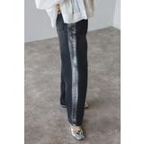 箔サイドラインデニムパンツ 77-003970 | BONJOUR SAGAN | 詳細画像3 