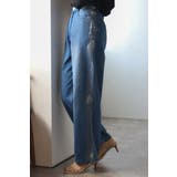 箔サイドラインデニムパンツ 77-003970 | BONJOUR SAGAN | 詳細画像8 