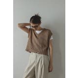 damaged knit vest | BONJOUR SAGAN | 詳細画像1 