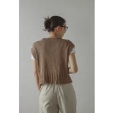 damaged knit vest | BONJOUR SAGAN | 詳細画像6 