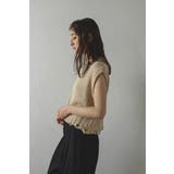 damaged knit vest | BONJOUR SAGAN | 詳細画像12 
