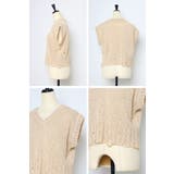 damaged knit vest | BONJOUR SAGAN | 詳細画像21 
