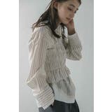 shirring stripe bustier | BONJOUR SAGAN | 詳細画像17 