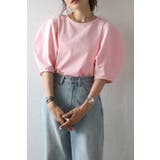 PINK | コクーンスリーブTシャツ 77-003993 | BONJOUR SAGAN