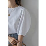 コクーンスリーブTシャツ 77-003993 | BONJOUR SAGAN | 詳細画像3 