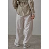 twill curved slacks | BONJOUR SAGAN | 詳細画像8 