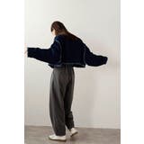 twill curved slacks | BONJOUR SAGAN | 詳細画像17 