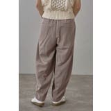 twill curved slacks | BONJOUR SAGAN | 詳細画像26 