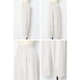 twill curved slacks | BONJOUR SAGAN | 詳細画像29 