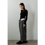 twill waist marked | BONJOUR SAGAN | 詳細画像3 