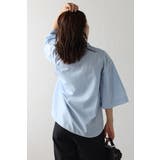 リラクシーノーカラーウエストタックシャツ 77-004026 | BONJOUR SAGAN | 詳細画像4 