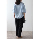 リラクシーノーカラーウエストタックシャツ 77-004026 | BONJOUR SAGAN | 詳細画像5 