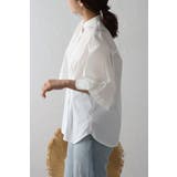 リラクシーノーカラーウエストタックシャツ 77-004026 | BONJOUR SAGAN | 詳細画像12 