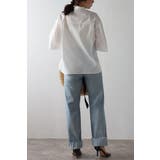 リラクシーノーカラーウエストタックシャツ 77-004026 | BONJOUR SAGAN | 詳細画像15 