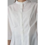 リラクシーノーカラーウエストタックシャツ 77-004026 | BONJOUR SAGAN | 詳細画像19 