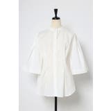 リラクシーノーカラーウエストタックシャツ 77-004026 | BONJOUR SAGAN | 詳細画像24 