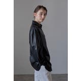 fake leather shirt | BONJOUR SAGAN | 詳細画像5 