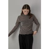 flocky mesh pullover | BONJOUR SAGAN | 詳細画像1 