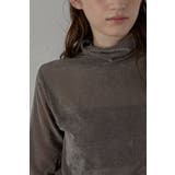 flocky mesh pullover | BONJOUR SAGAN | 詳細画像5 